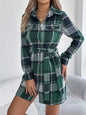 ✨ Vestito Giacca a Quadri con Cintura – Autunno/Inverno 2025 👗🍂